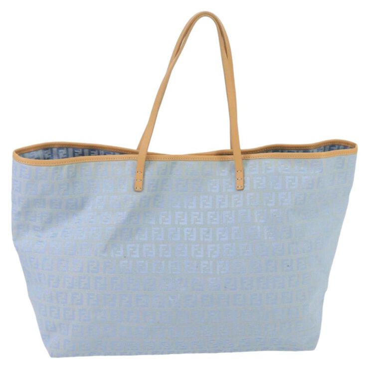 Fendi Vintage Fendi Tote Blue