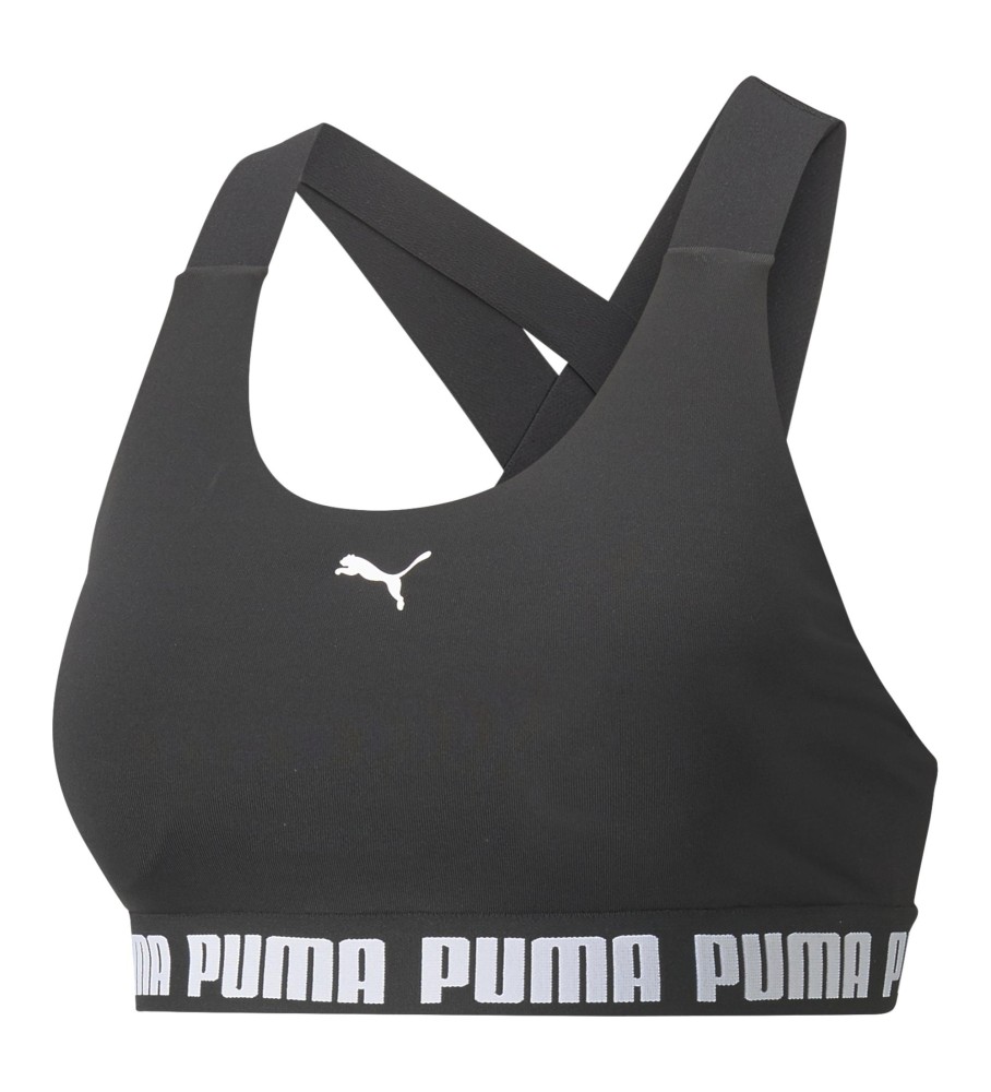 Sutiã Puma Mid Impact Feel it, Preto