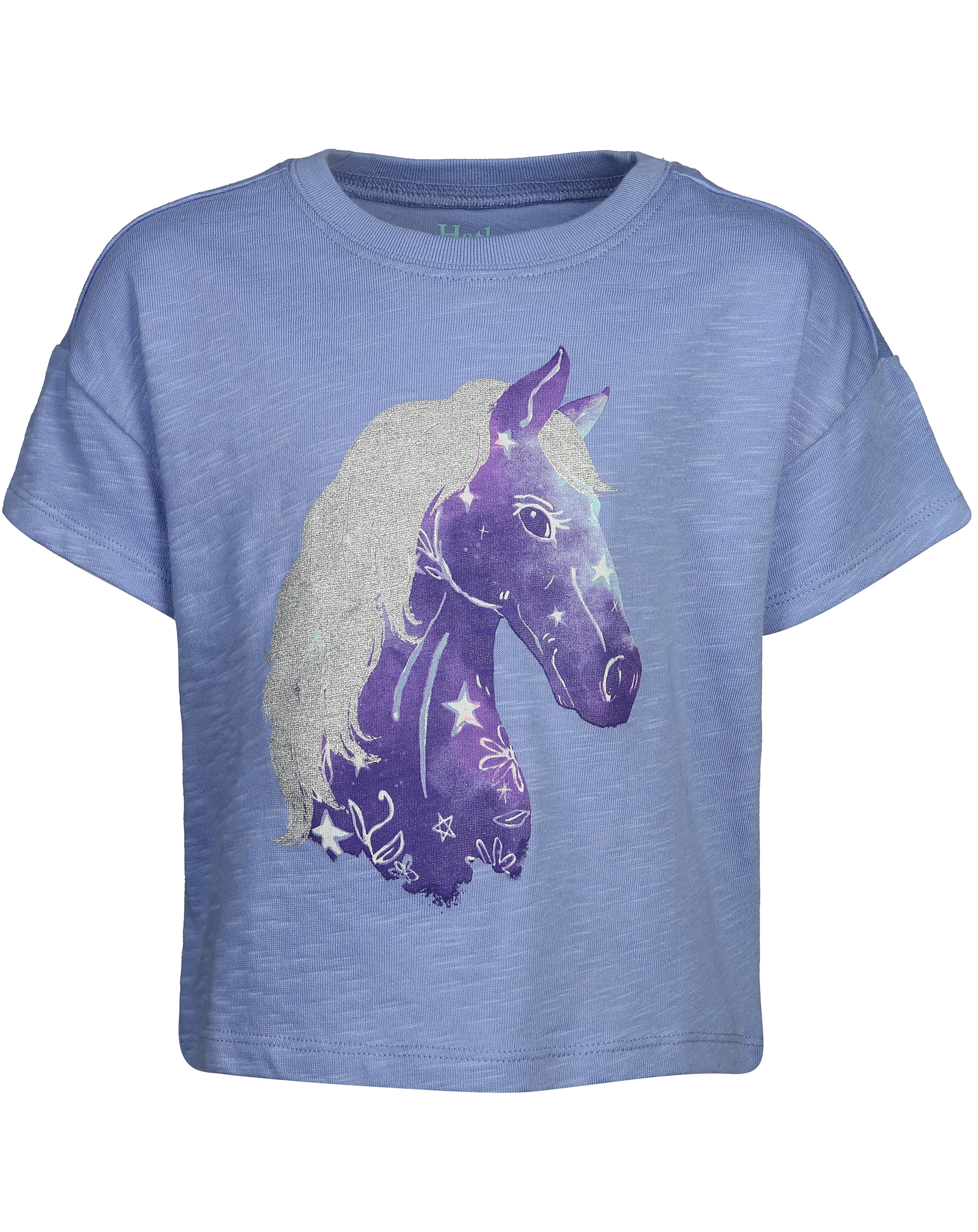 T-Shirt STARRY HORSE in flieder