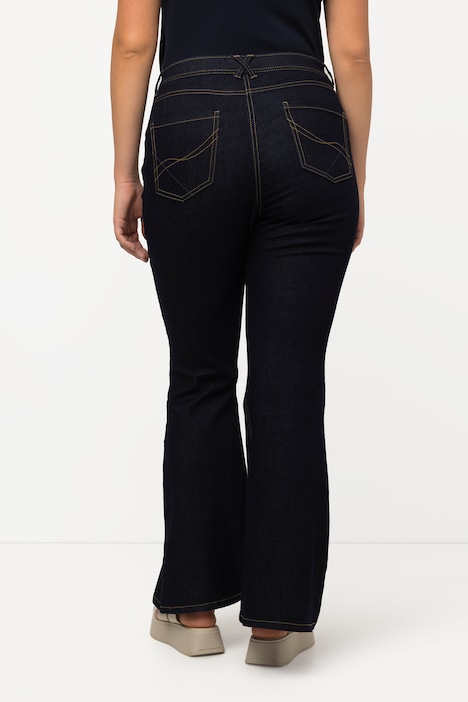 Bootcut-Jeans Marie, ausgestelltes Bein, recycelt