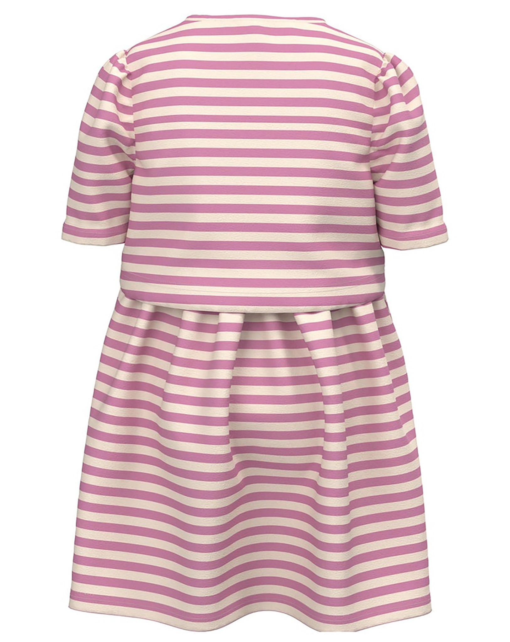Kurzarmkleid NMFJIA in smoky grape