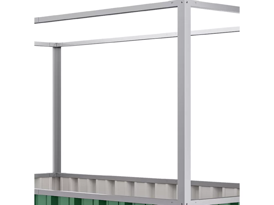 YITAHOME 174x90x88CM Carré Potager de Jardin - avec Structure en Filet - Anti-oiseaux - en Métal pour l'extérieur - avec Gants - Vert