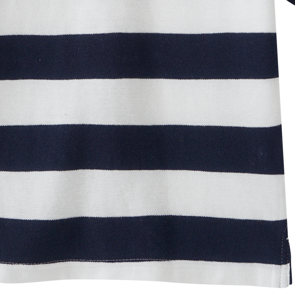 Topolino Jungen Poloshirt mit Streifen dunkelblau / weiss