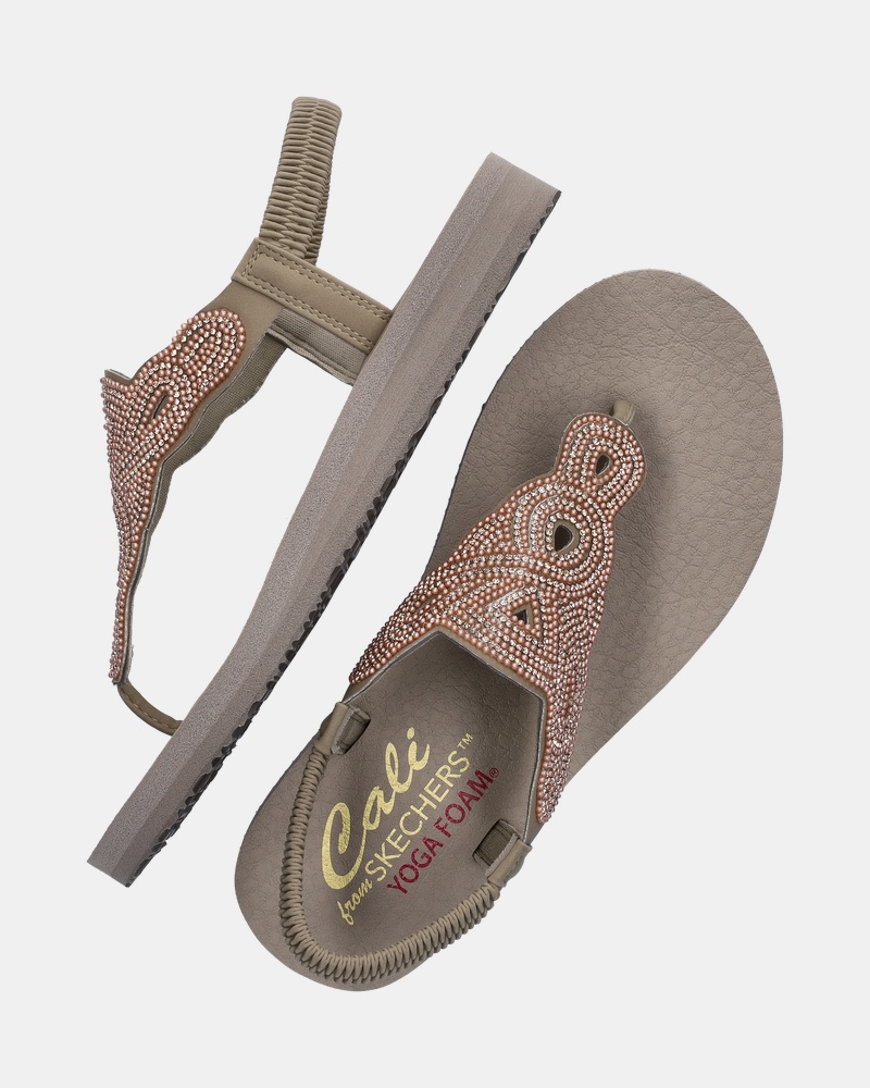 Skechers Meditation Sandalen  - bruin