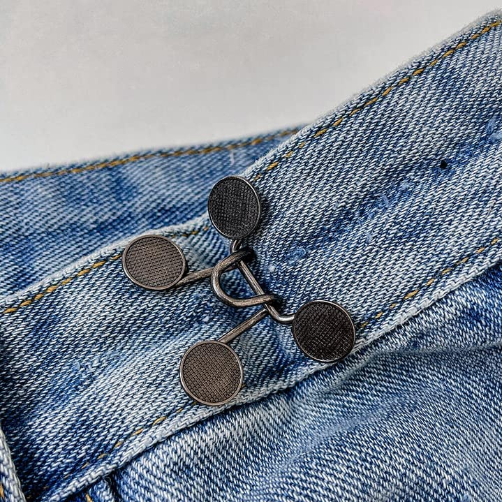 (30mm) Taillenschnalle Hosenbund Knopf Abnehmbarer Jeans Druckknopf - Bronze