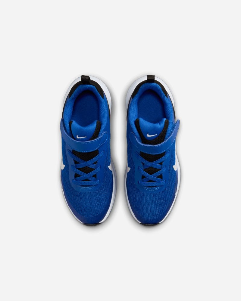Chaussures Nike Revolution 7 Bleu Royal & Blanc pour enfant