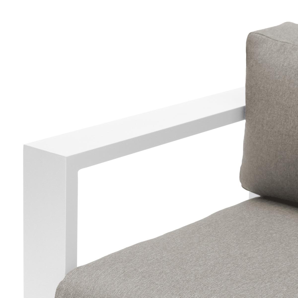 CANAPE ALLURE BLANC 2 PLACES