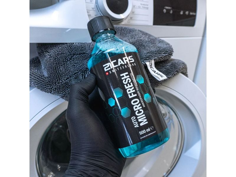 21CARS Microfaser Waschmittel 500 ml Micro Fresh Effektive Reinigung ohne Schädigung