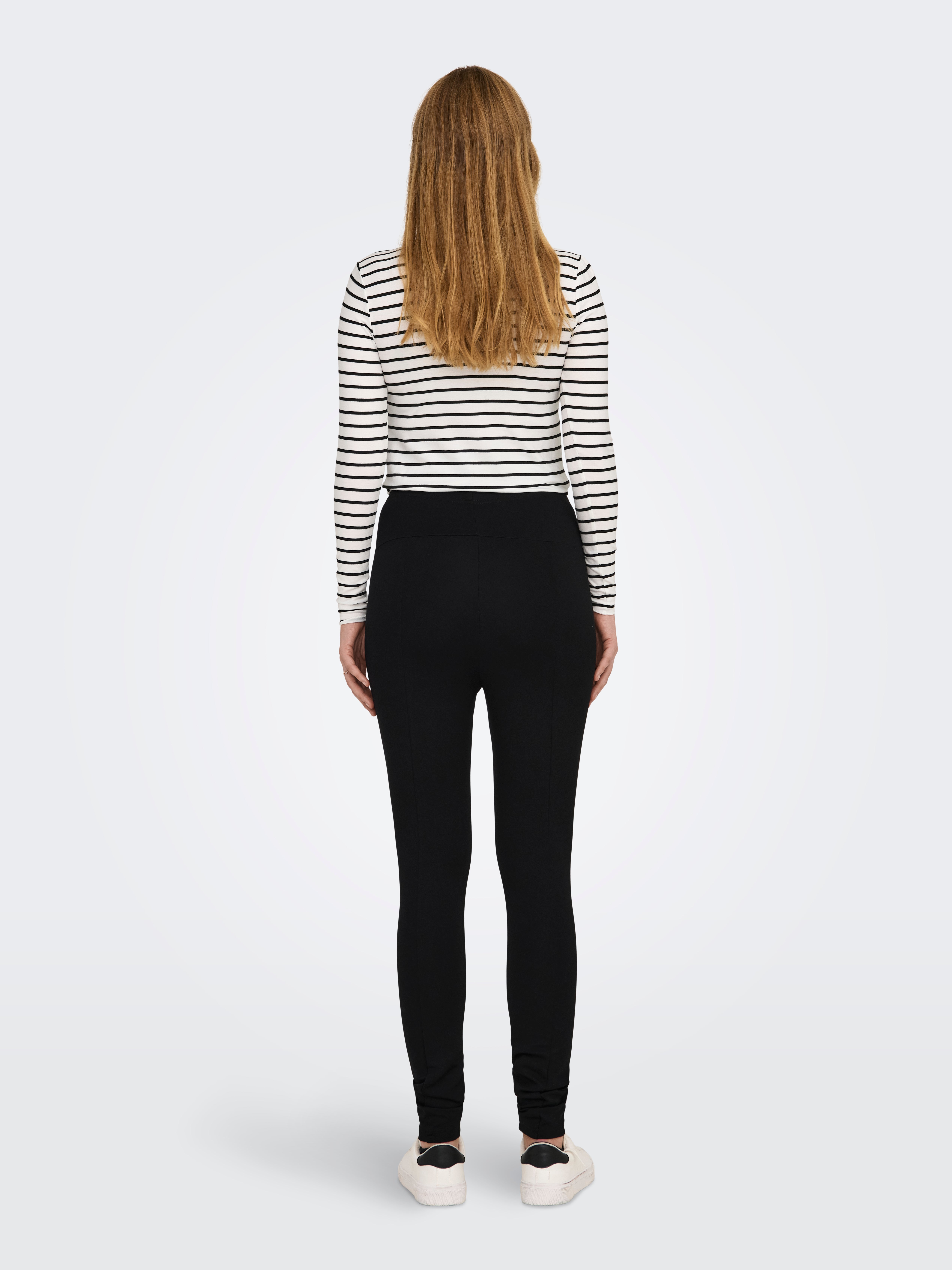 OLMDAPHNE Hohe Taille Slim Fit Leggings Black