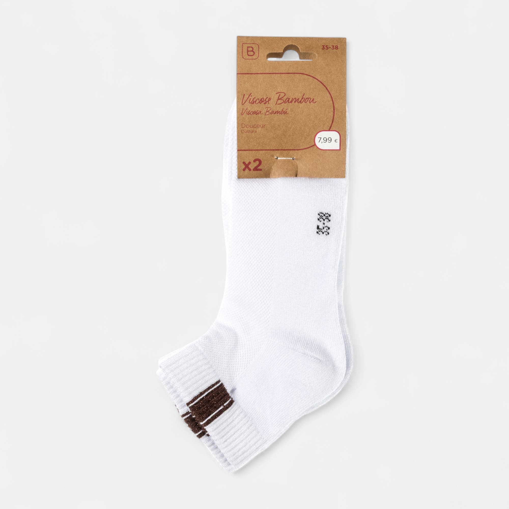 Chaussettes Femme bronze