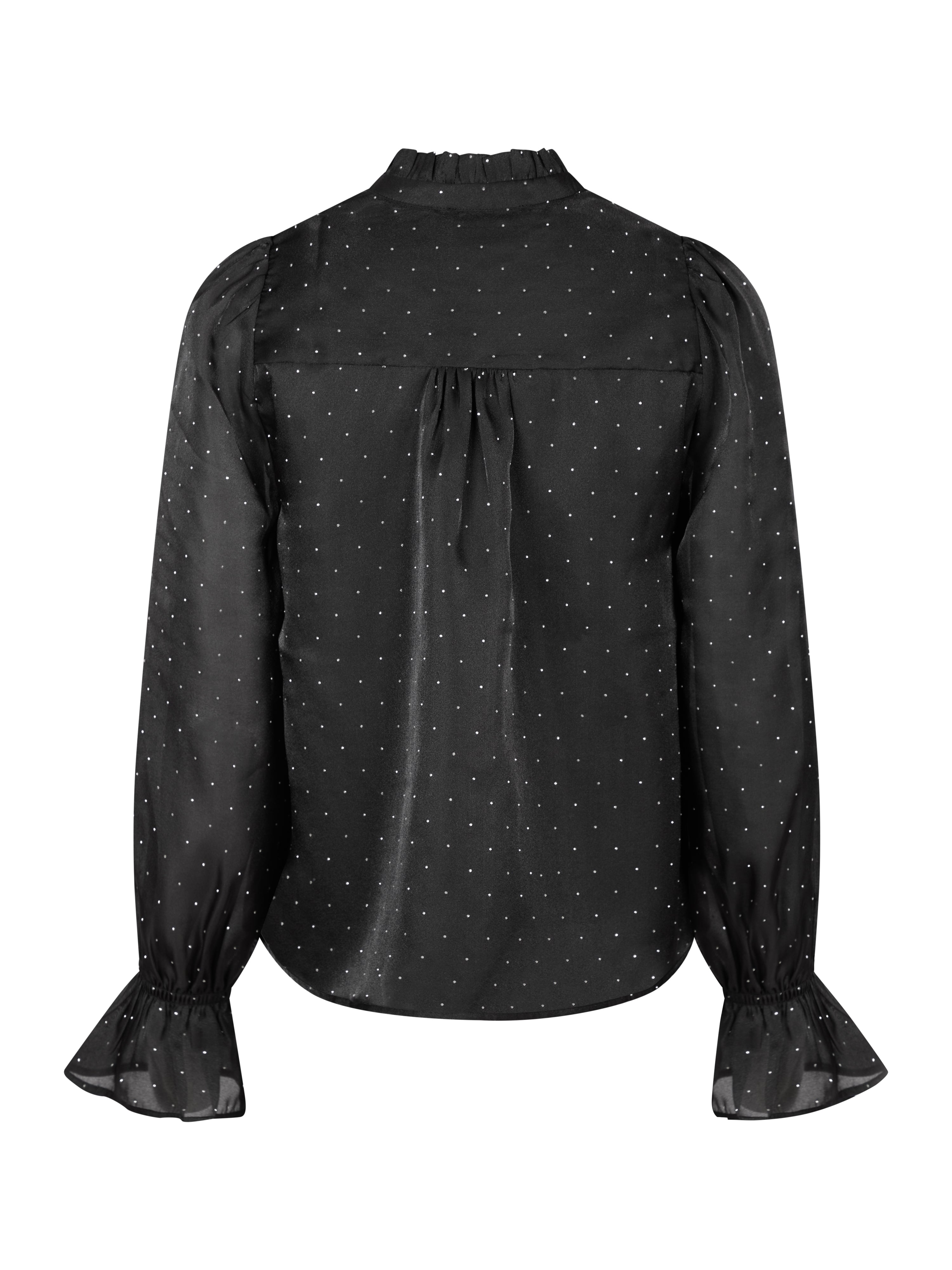 Neo Noir  Amara Badazzled bluse - sort