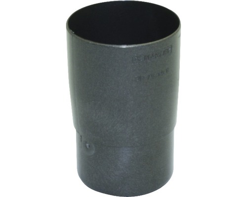 Marley ronde kunststof buismof, antraciet metallic, DB703, DN 75 mm