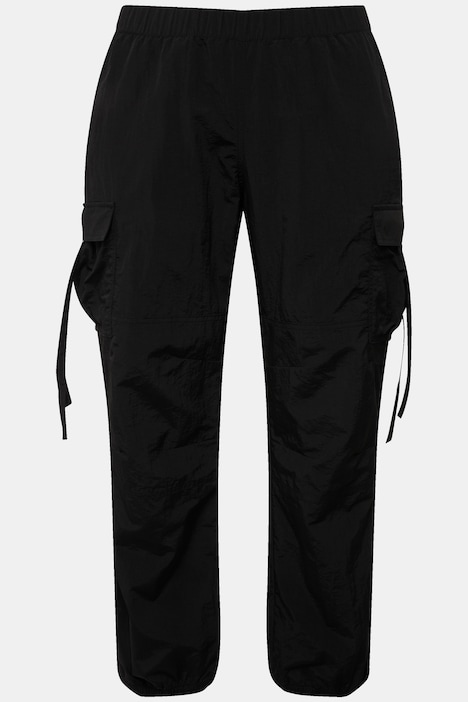 Cargohose, Utility-Style, Elastikbund, Gummisaum
