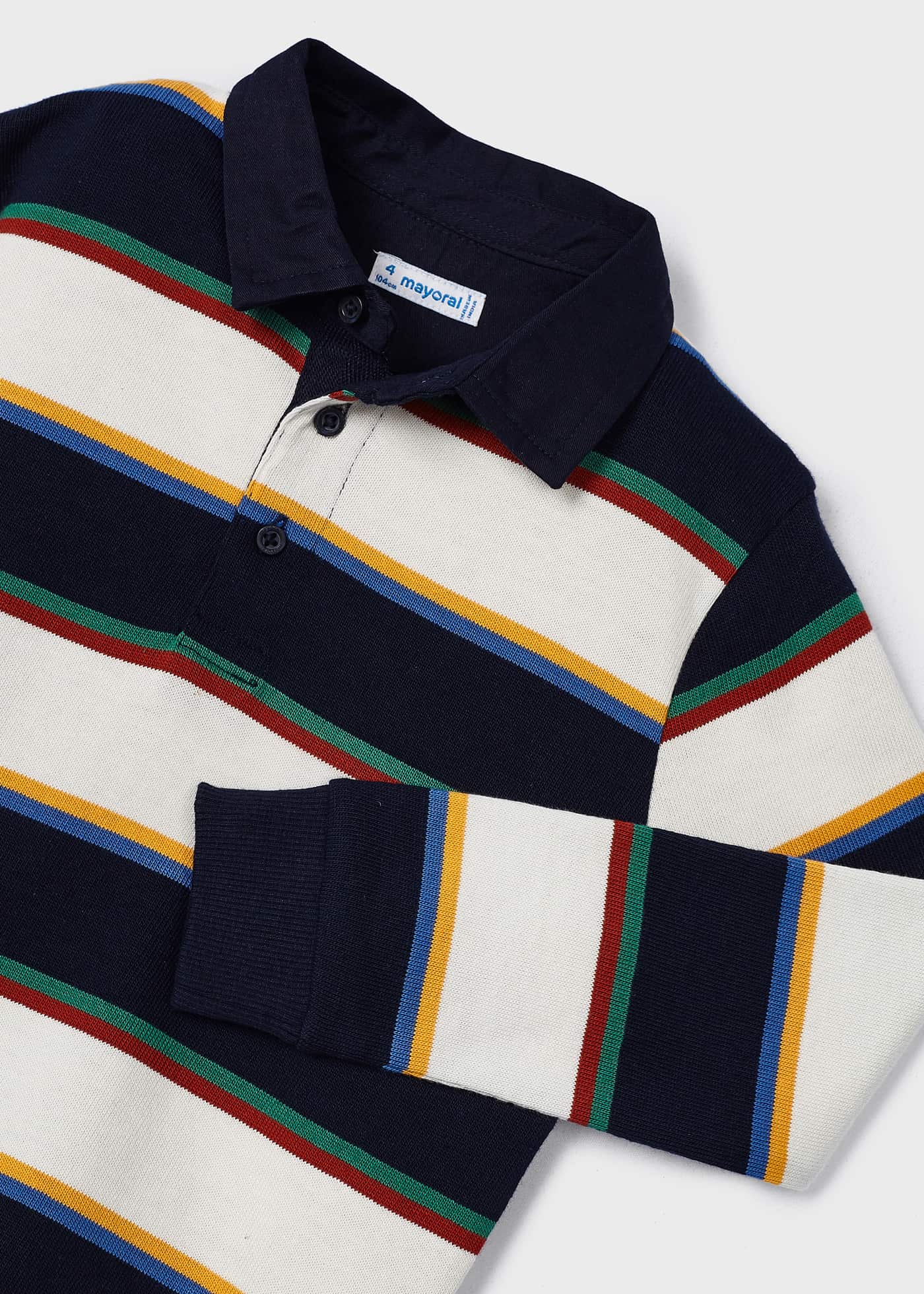 Camisa polo listrada Better Cotton para meninos