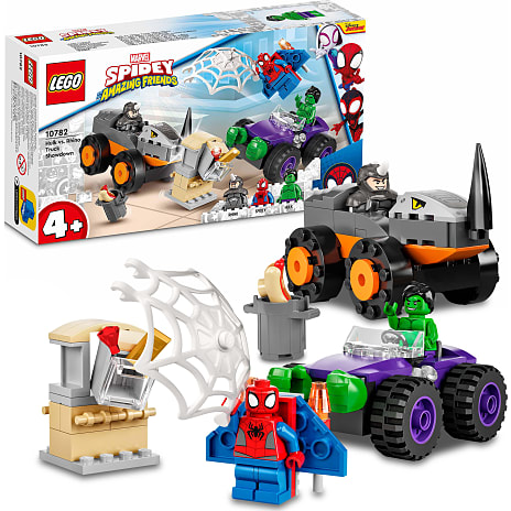 LEGO® Marvel Spidey og hans fantastiske venner Hulk og Rhinos truck-kamp 10782