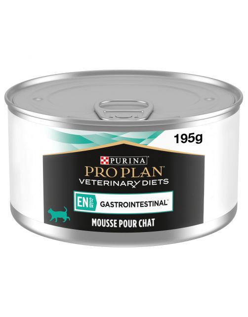 Pro Plan Veterinary Diets Feline En Gastrointestinal Mousse - Kattenvoer - 195 g
