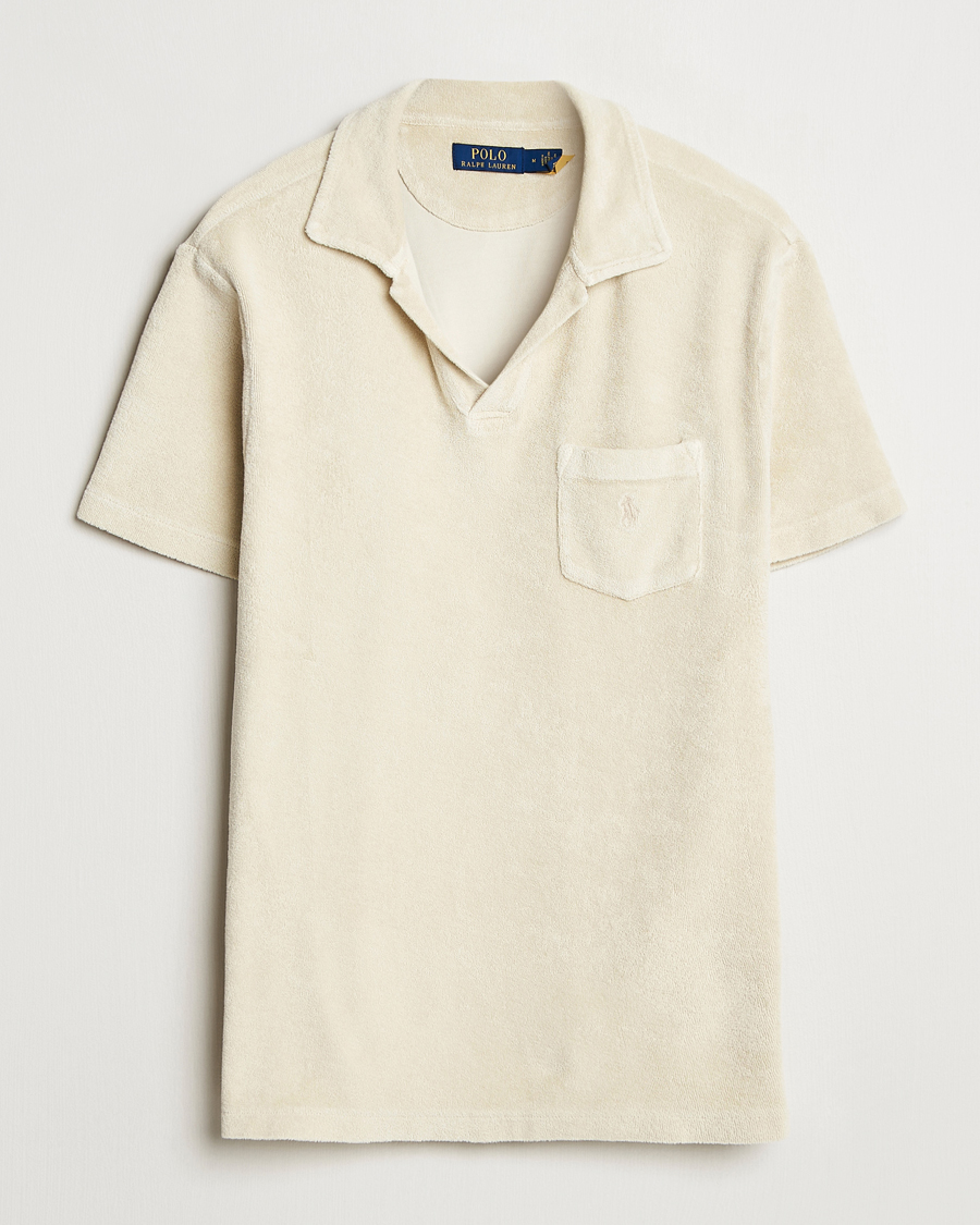 Polo Ralph Lauren Cotton Terry Polo Natural