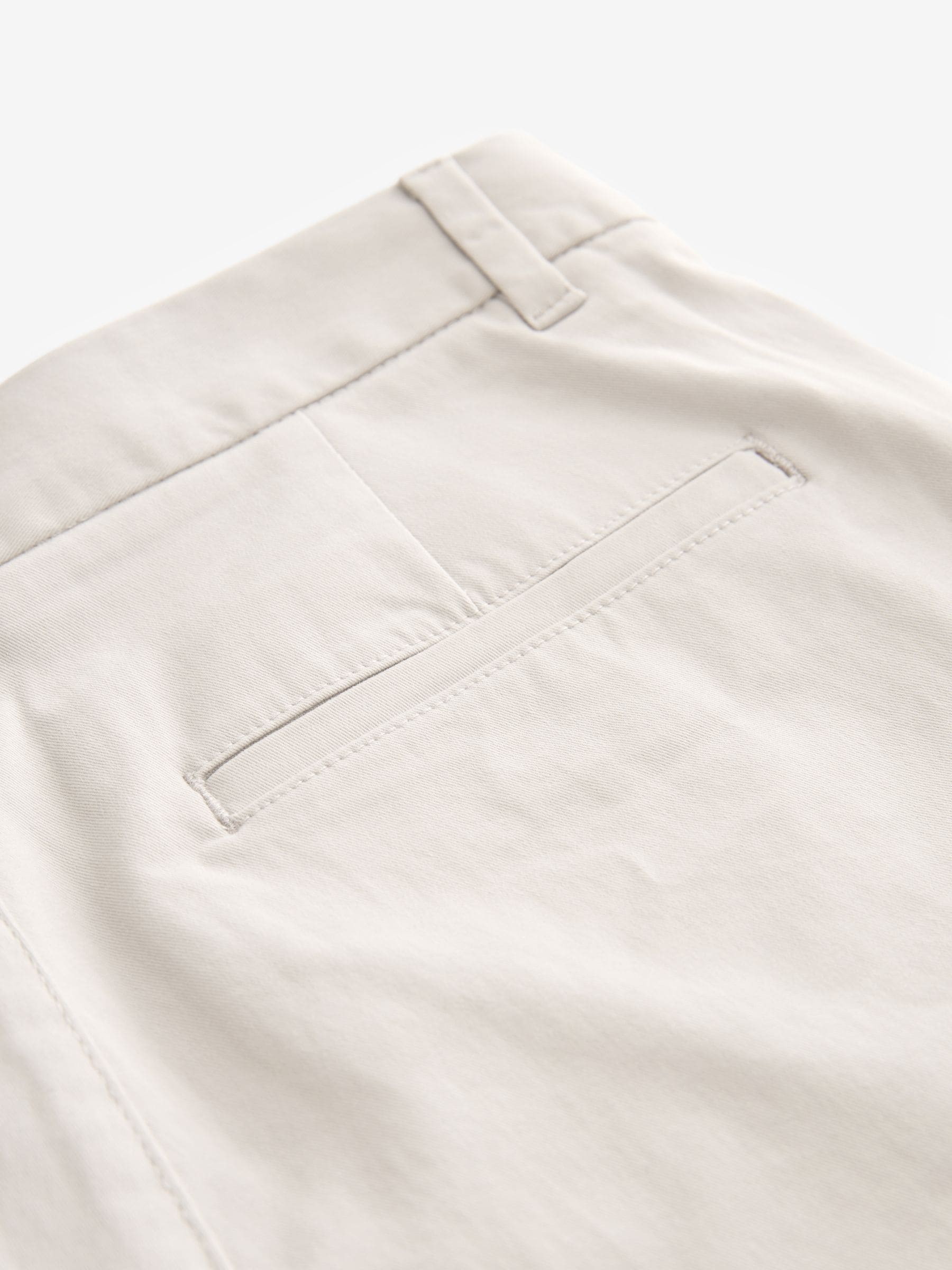 Kiezelkleurig licht - Slim Fit - Stretchy chino