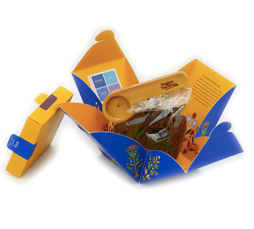 Infusion Citronnelle Gingembre Agrume - Boîte éco-conçue origami vrac 80g - English Tea Shop