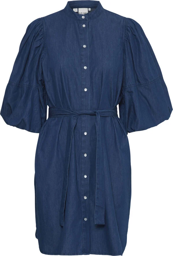 ICHI IHBORGIE DR Washed dark blue
