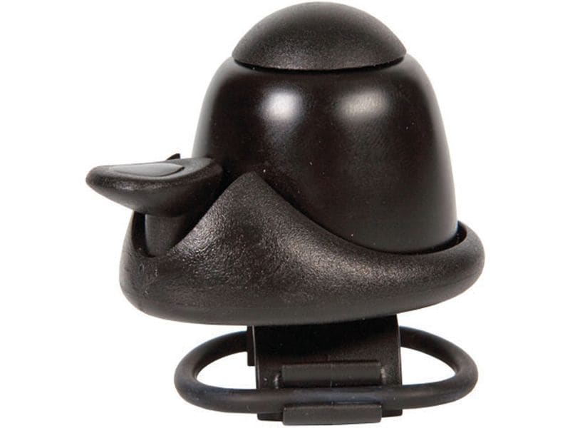 Bike Attitude Fahrradglocke Deci Bell II XXL schwarz Glocke, Klemme: 21-31 mm, schwarz