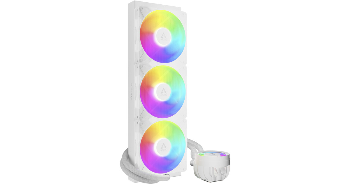 ARCTICLiquid Freezer III Pro 420 A-RGB waterkoeling  (Wit, 4-pins PWM fan-connector)