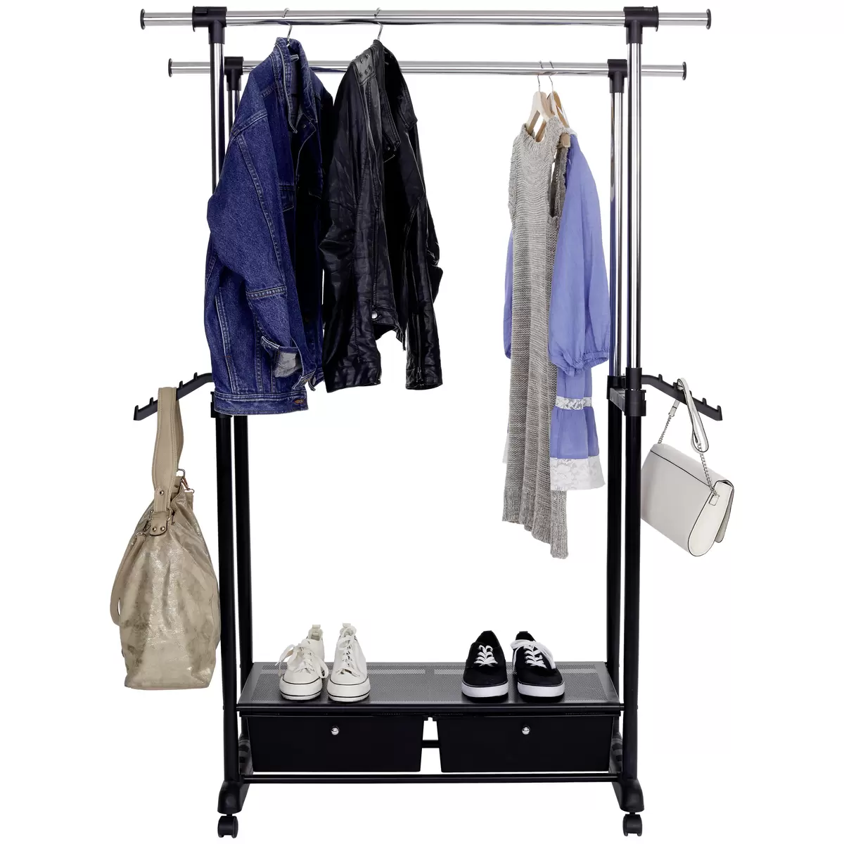 Rollgarderobe Cuba Schwarz