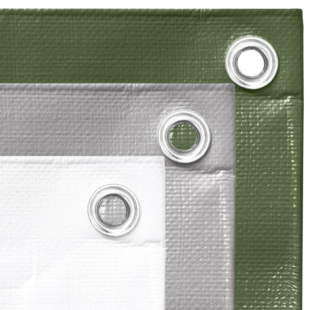 Bâche 260 g/m² 4x5 m vert pehd