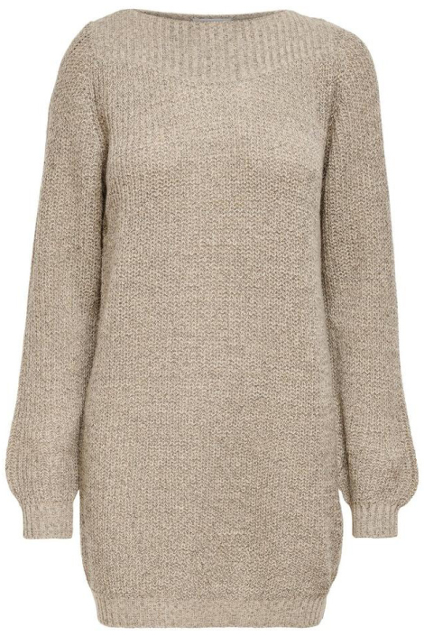 Jacqueline de Yong taupe dames jurk