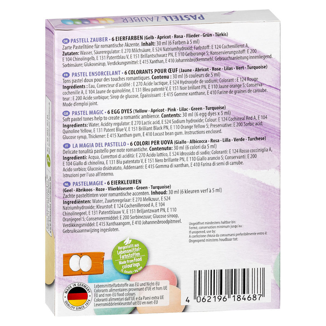 Eierfarben - Pastell Zauber - Traumhaft schön