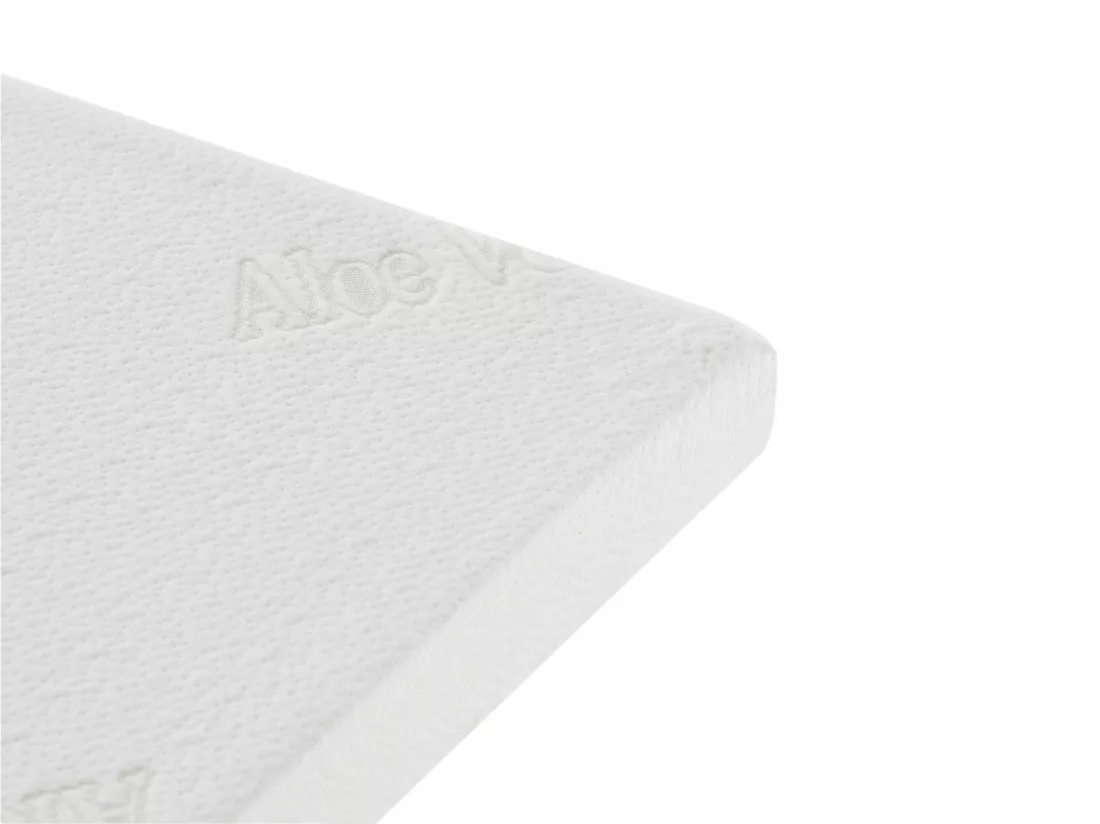 Surmatelas 160 x 200 cm luxe mémoire de forme coutil aloe vera ép.5cm - LACETO de NATUREA