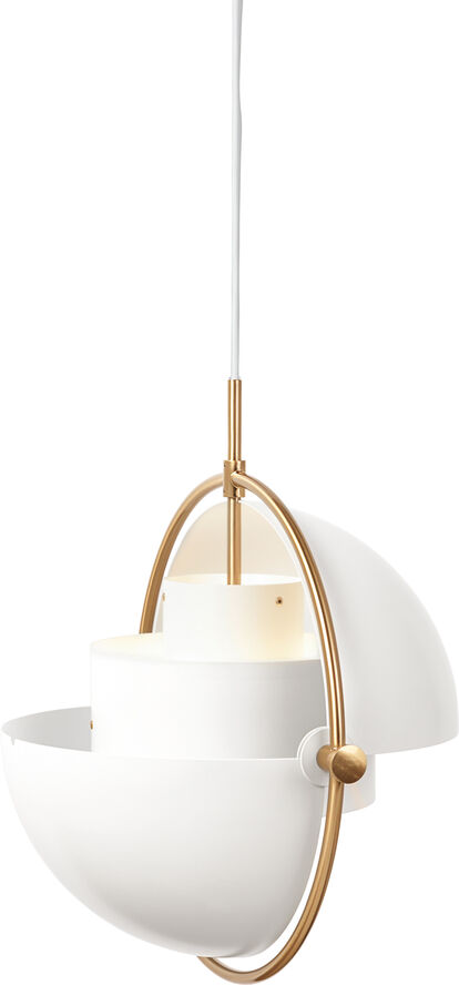 Gubi Multi-Lite Pendant Messing/hvid