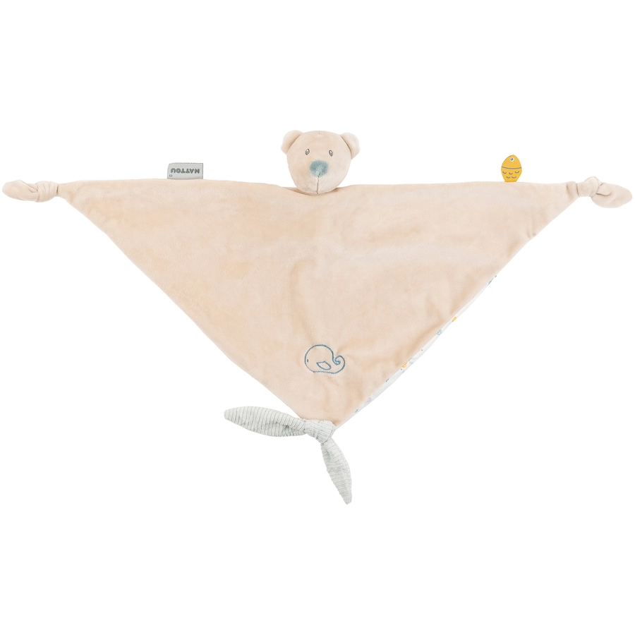 Nattou Romeo, Jules & Sally  Maxi-Kuscheltuch Bär