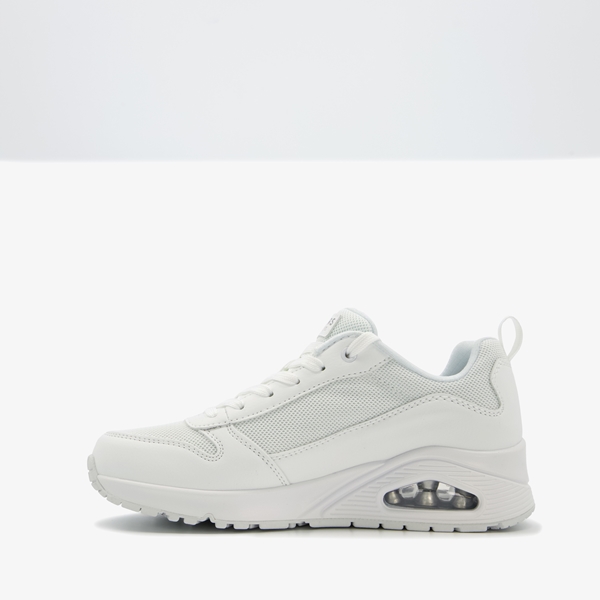 Skechers Uno Inside matters dames sneakers wit