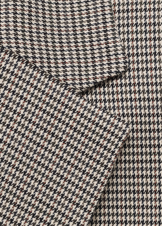 MANGO Double-breasted blazer Brown