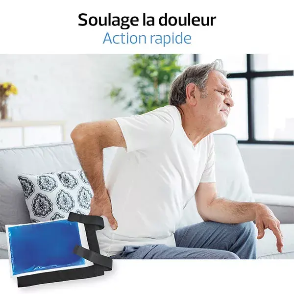 Almofada térmica de gel grande Actipoche para contraturas musculares