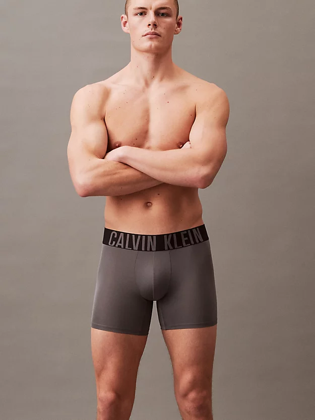Pacote com 3 Cuecas Boxer Longas - Intense Power