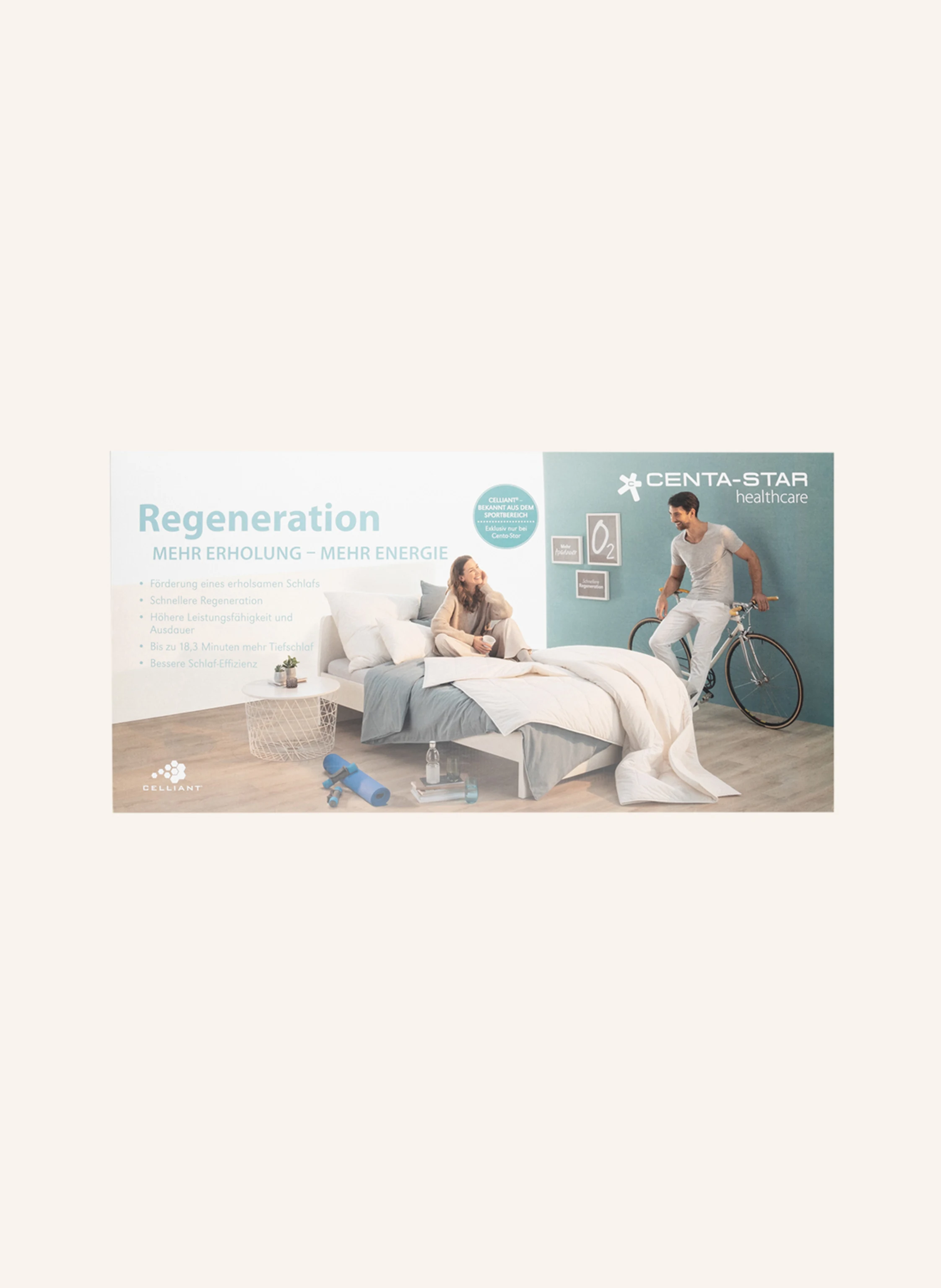 CENTA-STAR Sommer-Bettdecke REGENERATION LEICHT
