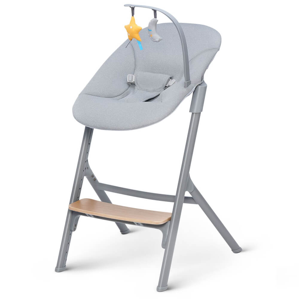 Kinderkraft Hochstuhl LIVY oak   bouncer CALMEE