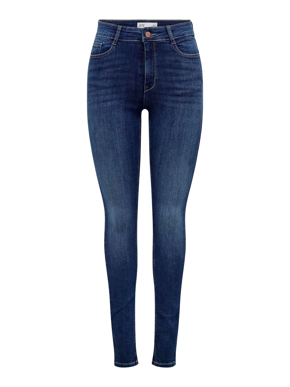 JDYVEGA Skinny Fit Jeans Dark Blue Denim