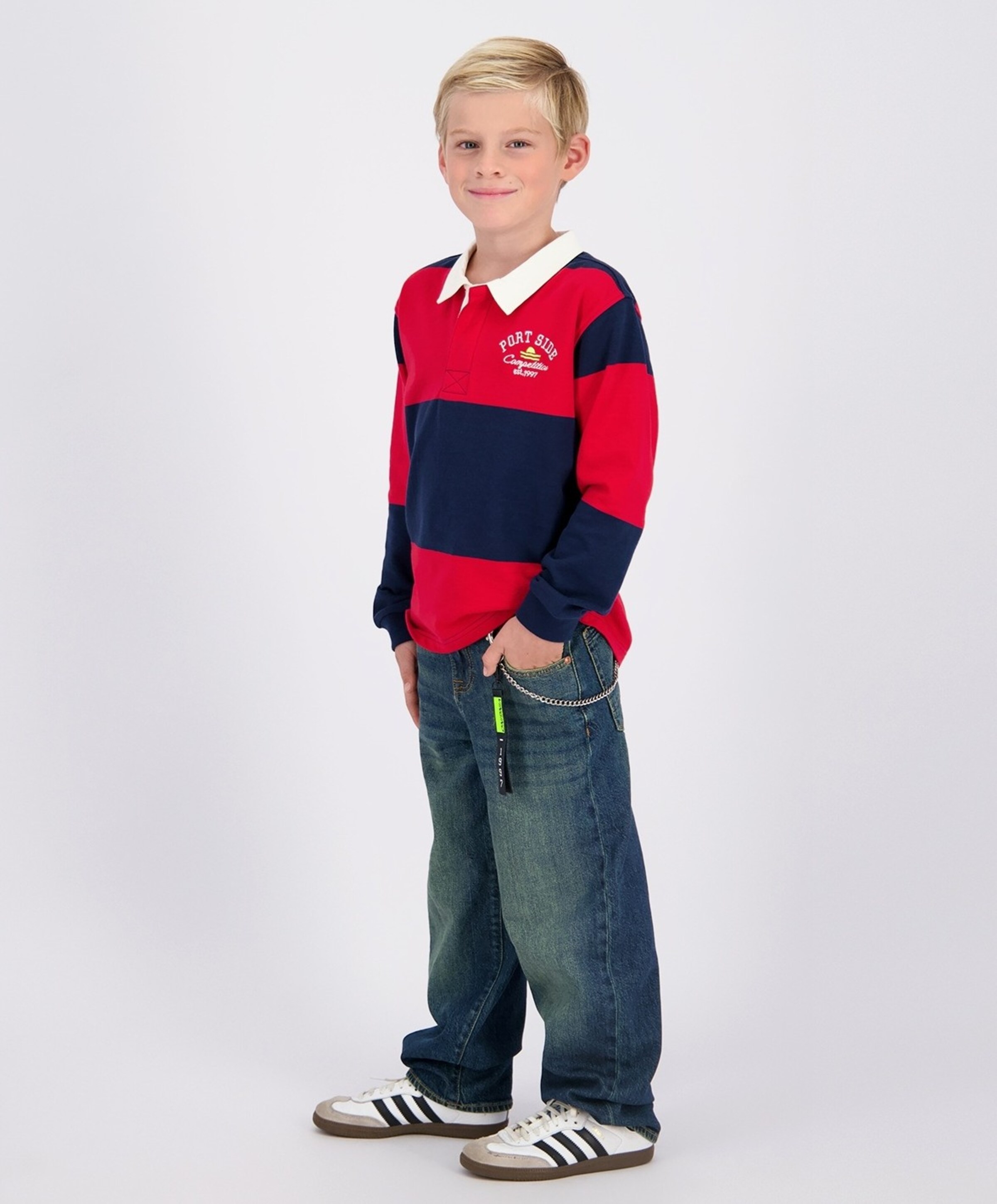 Vingino Jongens polo rood