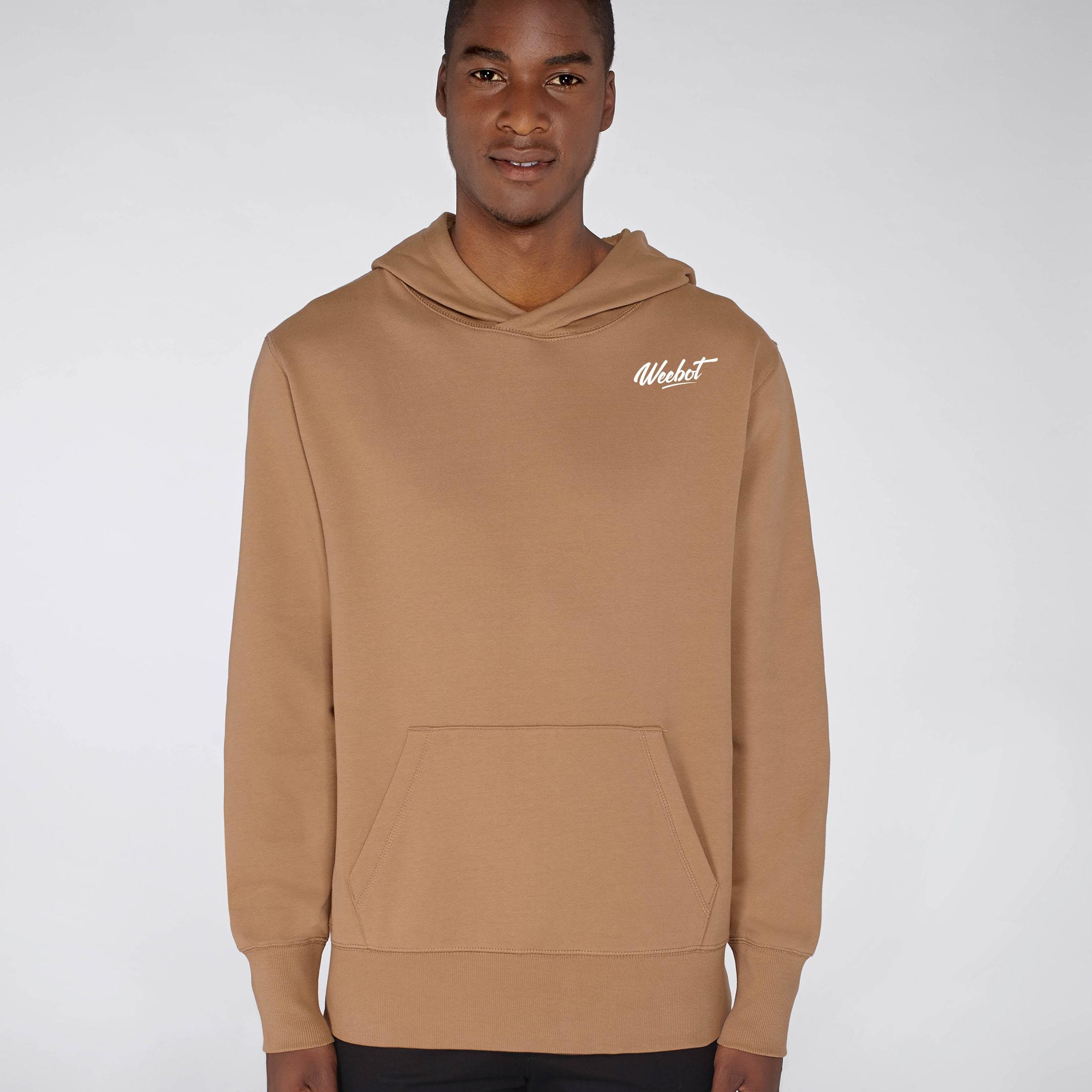 Sweat-Shirt à  Capuche Weebot CHILL Camel Logo