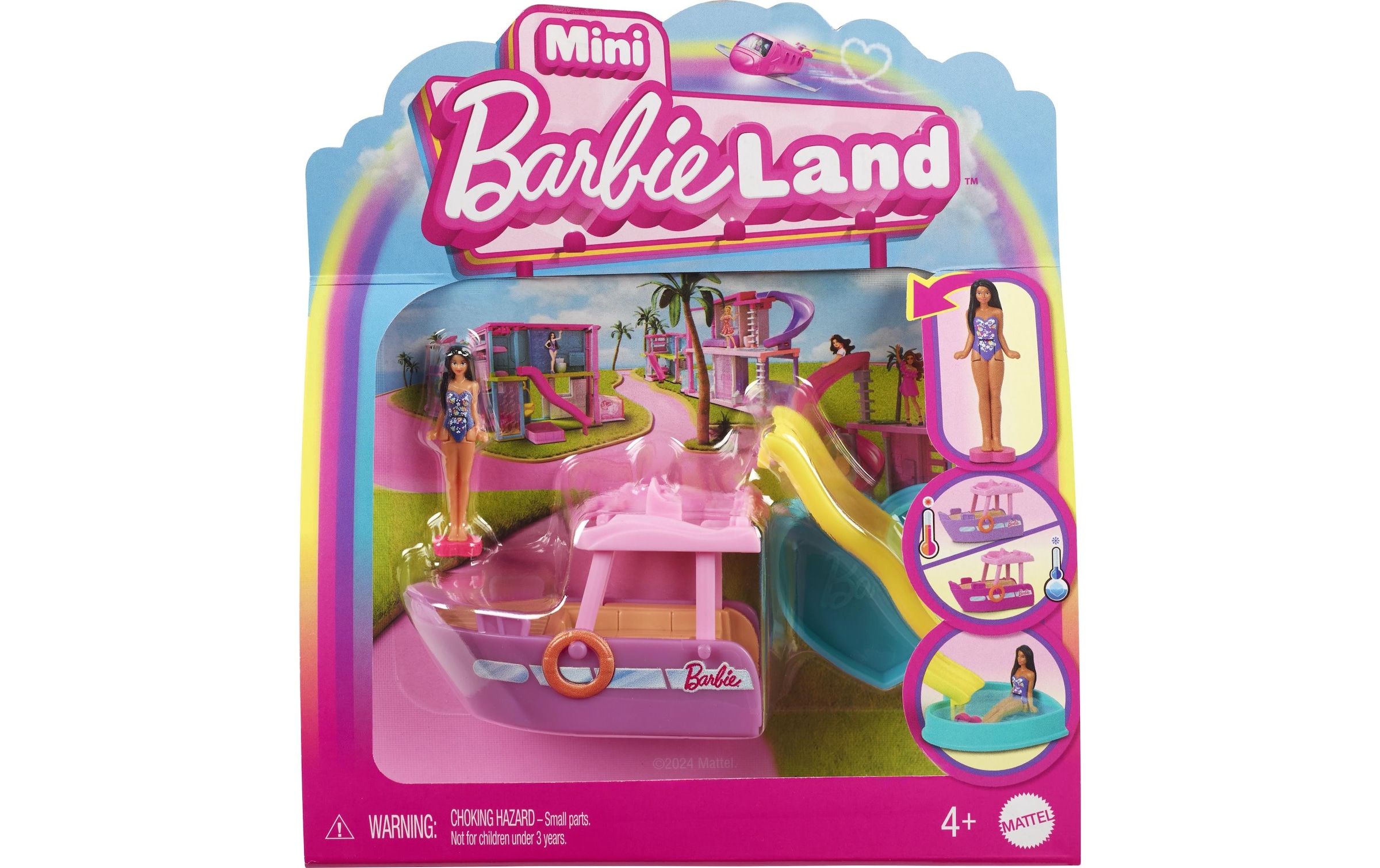 Barbie Anziehpuppe »Mini BarbieLand Traumboot«