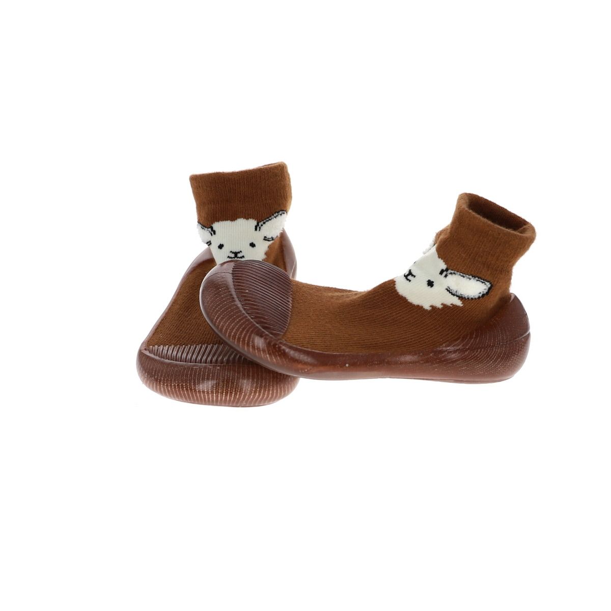 Chaussinettes marron - Doux comme un agneau
