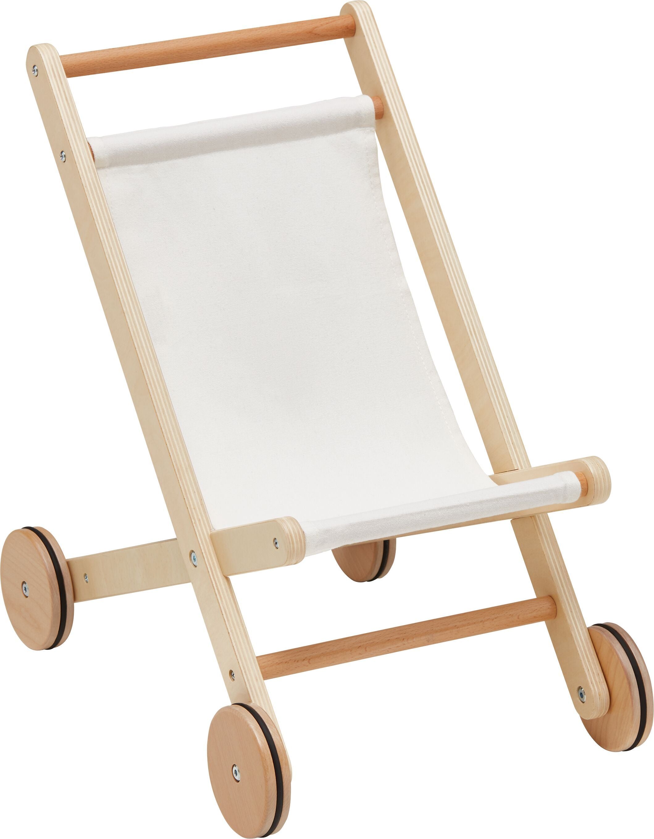 LEIRA Puppenwagen - Natur / B: 32.7 cm x T: 46.3 cm x H: 49.0 cm