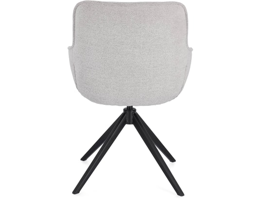 CONCEPT1 - Chaise Matilda grise pivotante