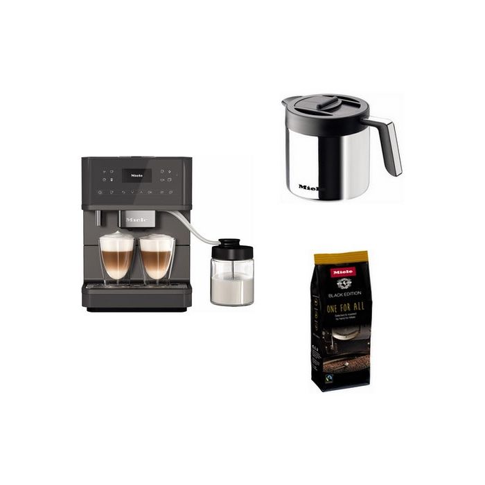 Miele Stand-Kaffeevollautomat CM 6560 MilkPerfection Graphitgrau