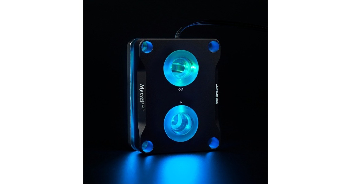 Thermal GrizzlyAMD Mycro Direct-Die Pro RGB heatsink  (Zwart/transparant)