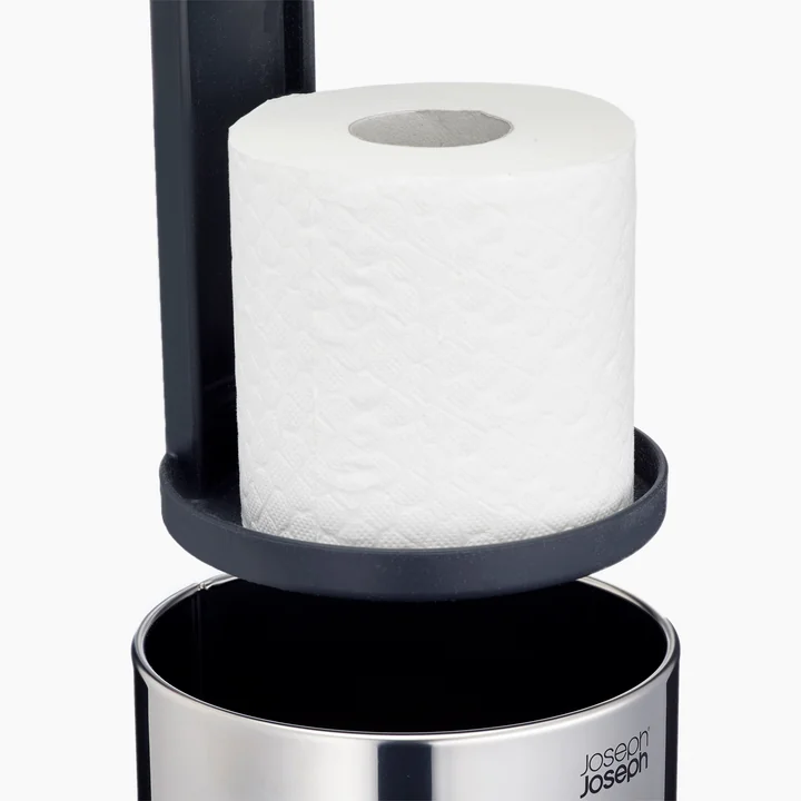 Joseph Joseph - EasyStore Luxe Toilettenpapierhalter, Edelstahl