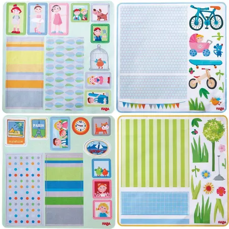 HABA 301962 Little Friends Klebe-Deko-Accessoires